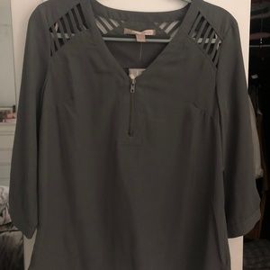 Forever 21 Dark Gray Blouse